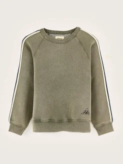 Bellerose Fagoso Ronde Hals Sweatshirt Moss Clearance