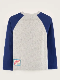 Bellerose Fanos Lange Mouwen T-shirt Heather grey Clearance