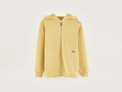 Bellerose Farino Hoodie Met Ritssluiting Cornflakes Clearance