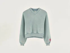 Bellerose Febie V-hals Sweatshirt Hydro Sale