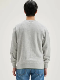 Bellerose Flake Ronde Hals Sweatshirt Heather grey Hot