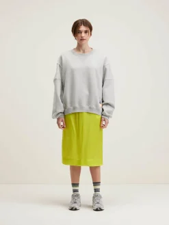 Bellerose Flips Ronde Hals Sweatshirt Heather grey New