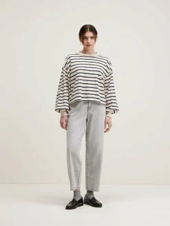 Bellerose Franco Pofmouwen T-shirt Antique white Online