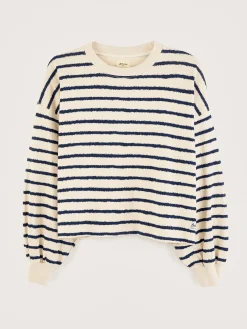 Bellerose Franco Pofmouwen T-shirt Antique white Online