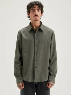 Bellerose Franklin Popeline Hemd Acier Online