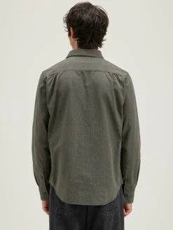 Bellerose Franklin Popeline Hemd Acier Online