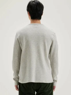 Bellerose Fresh Lange Mouwen T-shirt Heather grey