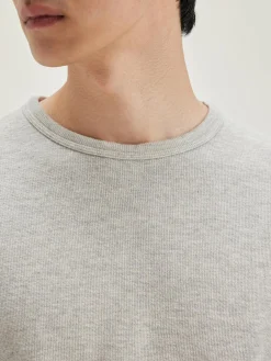 Bellerose Fresh Lange Mouwen T-shirt Heather grey