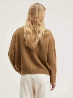 Bellerose Gaddin Boxy Cardigan Tan