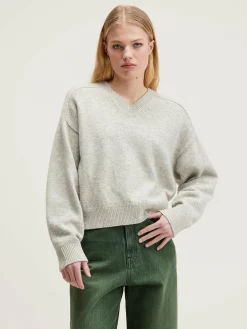 Bellerose Gador Boxy Trui Oyster Best