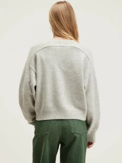 Bellerose Gador Boxy Trui Oyster Best