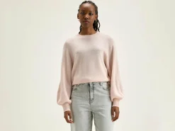 Bellerose Ganto Ronde Hals Trui Light rose New