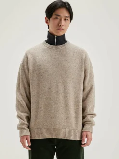 Bellerose Gatem Ronde Hals Trui Oatmeal Sale