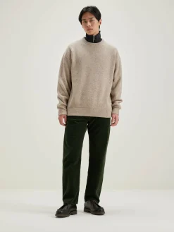 Bellerose Gatem Ronde Hals Trui Oatmeal Sale