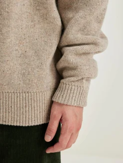 Bellerose Gatem Ronde Hals Trui Oatmeal Sale