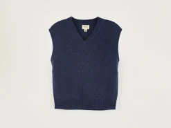 Bellerose Gatty Mouwloze Trui Ink Clearance