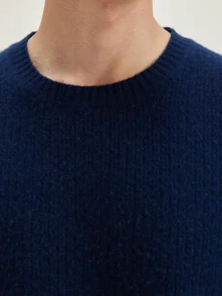 Bellerose Geich Ronde Hals Trui Naval