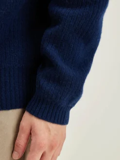 Bellerose Geich Ronde Hals Trui Naval