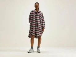 Bellerose Genk Hemdjurk Antique white / Ebene / Wine Hot