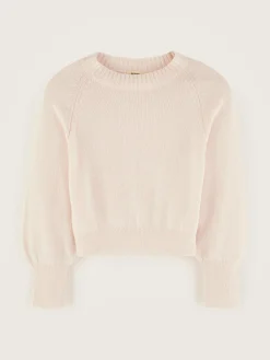 Bellerose Gimza Ronde Hals Trui Cotton candy Sale