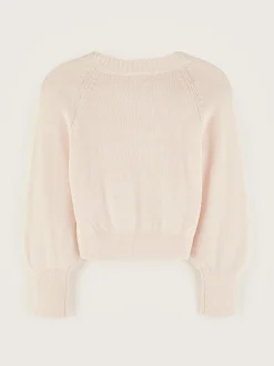 Bellerose Gimza Ronde Hals Trui Cotton candy Sale