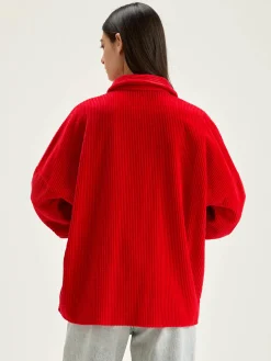 Bellerose Ginna Corduroy Hemd Sanguine Outlet