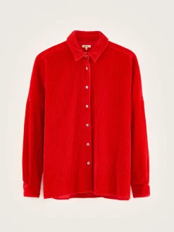 Bellerose Ginna Corduroy Hemd Sanguine Outlet