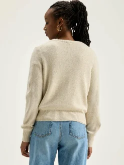 Bellerose Giwes Ronde Hals Cardigan Sugarcane Hot