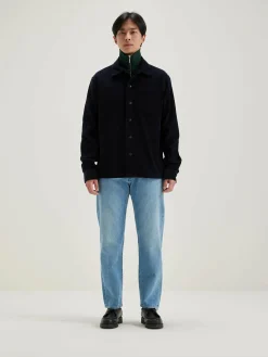 Bellerose Goney Corduroy Overhemd Navy Sale