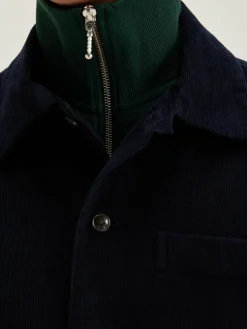 Bellerose Goney Corduroy Overhemd Navy Sale