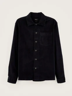 Bellerose Goney Corduroy Overhemd Navy Sale