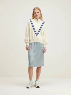 Bellerose Goppo Trui Met Ritssluiting Outlet