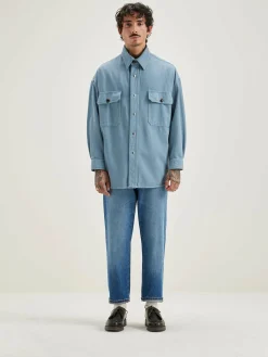 Bellerose Grown Denim Overhemd Chambray Best