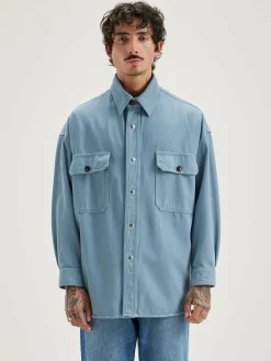 Bellerose Grown Denim Overhemd Chambray Best