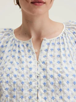 Bellerose Haiti Romantische Blouse Bonbon / Light rose Clearance