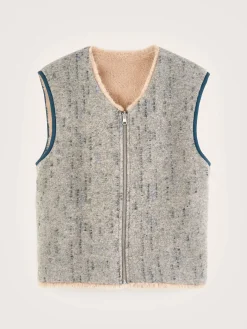 Bellerose Hess Mouwloze Jas Heather grey Best