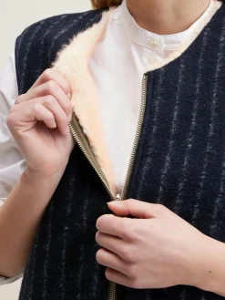 Bellerose Hess Mouwloze Jas Black