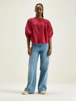 Bellerose Ink Cropped Blouse Amore Outlet