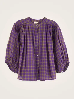 Bellerose Ink Cropped Blouse Neon Best