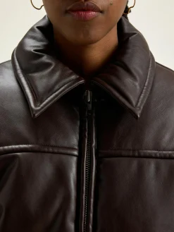 Bellerose Jacky Bomber In Imitatieleer Discount