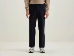 Bellerose Jaggot Rechte Broek Black blue Online