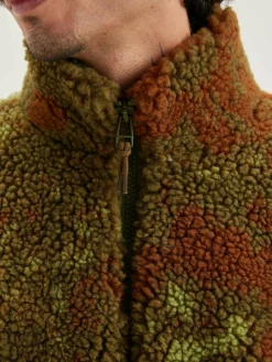 Bellerose Jeremy Teddy Sweatshirt Met Rits Outlet