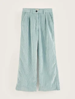 Bellerose Katie Corduroy Broek Aqua Hot