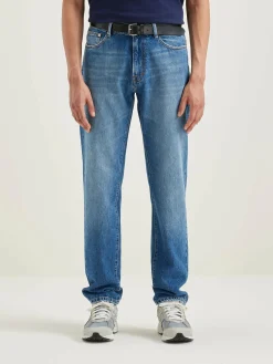 Bellerose Keegan Rechte Jeans Medium blue bleach Best