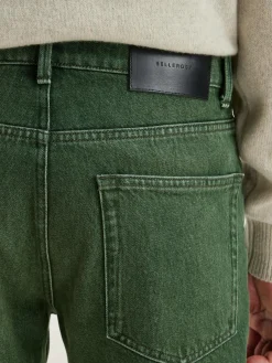 Bellerose Keegan Rechte Jeans Green used Clearance