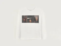 Bellerose Kenno Lange Mouwen T-shirt White Outlet