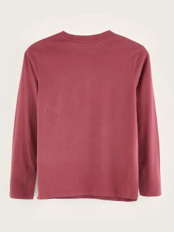 Bellerose Kenno Lange Mouwen T-shirt Lychee Outlet