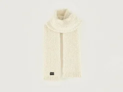 Bellerose Kou Gebreide Sjaal Ivory New