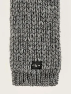 Bellerose Kou Gebreide Sjaal Mid grey