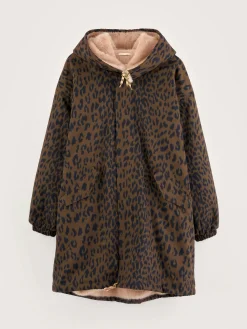 Bellerose Laos Parka Met Capuchon Coffee Clearance